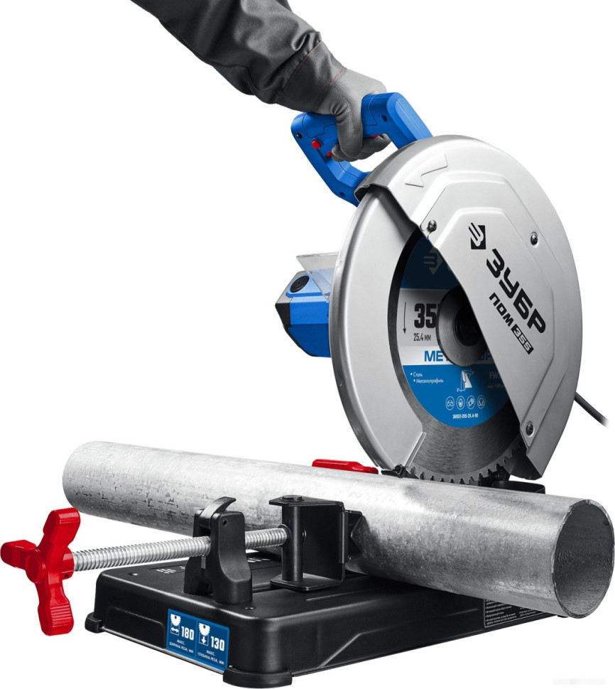 Монтажная (отрезная) пила ЗУБР Профессионал ПОМ-355 Монтажная (отрезная) пила ЗУБР Профессионал ПОМ-355