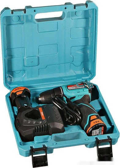 Дрель-шуруповерт Sturm CD1240BLC (с 2-мя АКБ, кейс)