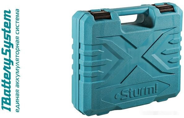 Дрель-шуруповерт Sturm CD1240BLC (с 2-мя АКБ, кейс)