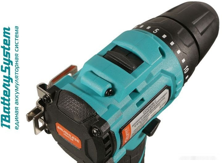 Дрель-шуруповерт Sturm CD1240BLC (с 2-мя АКБ, кейс)