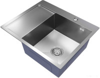 Кухонная мойка Mixline Pro 551876 правый (сатин, с сифоном)