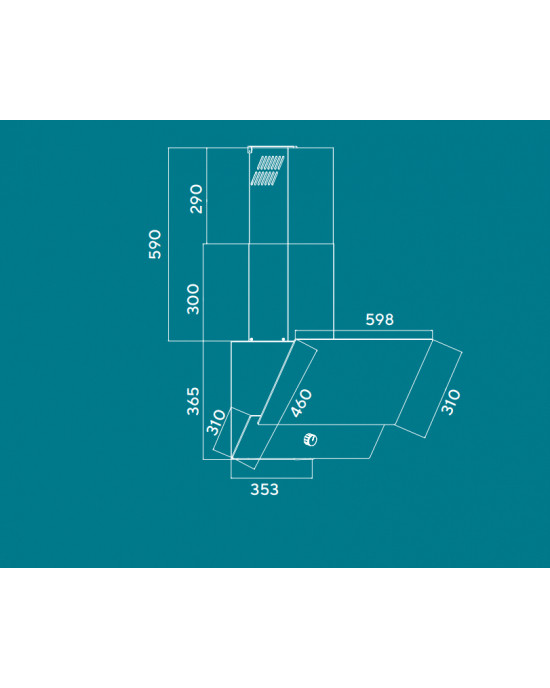 Вытяжка Schtoff Valencia 60 (белый) Вытяжка Schtoff Valencia 60 (белый)