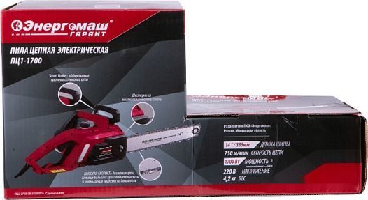 Электрическая пила Энергомаш Гарант ПЦ1-1700 Электрическая пила Энергомаш Гарант ПЦ1-1700