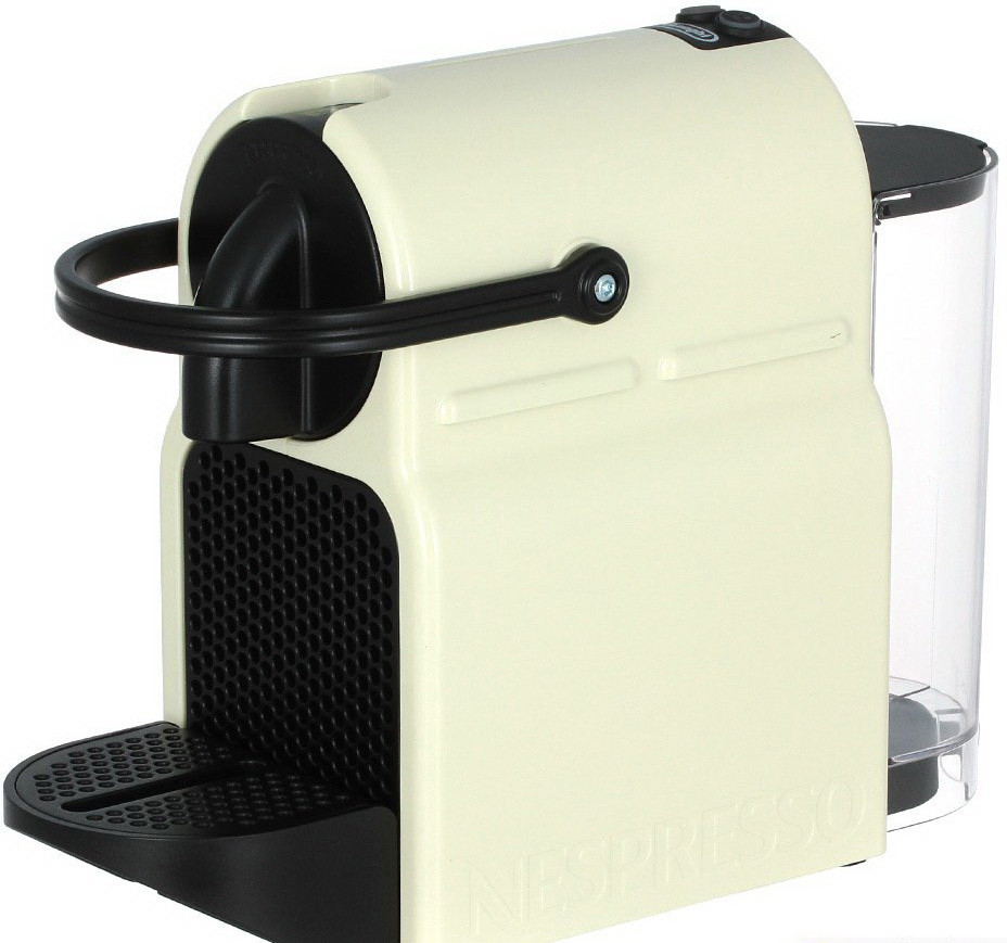 Капсульная кофеварка Delonghi Inissia Vanilla Cream (Aeroccino) Капсульная кофеварка Delonghi Inissia Vanilla Cream (Aeroccino)