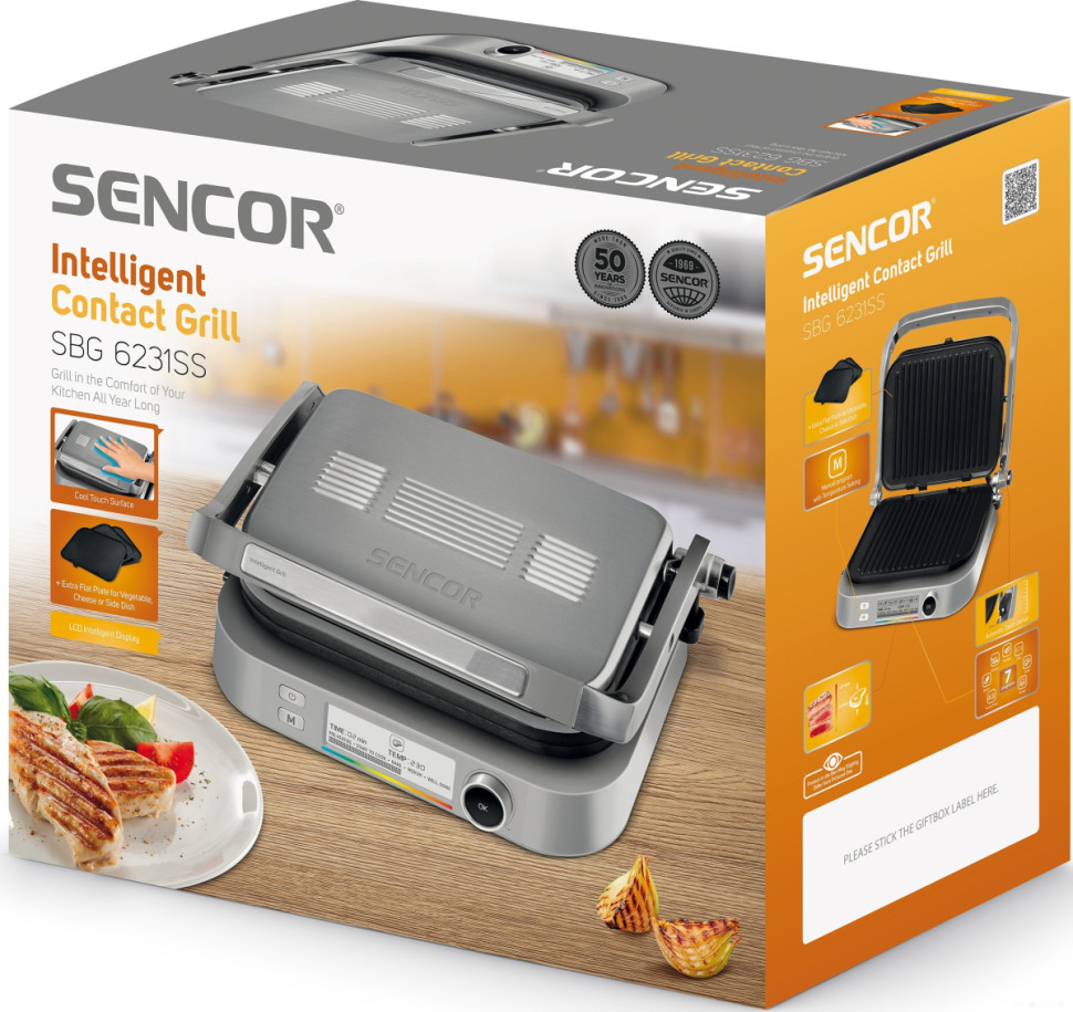 Электрогриль Sencor SBG 6231 SS Электрогриль Sencor SBG 6231 SS