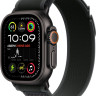Умные часы Apple Watch Ultra 2 LTE 49 мм (титановый корпус, черный/черный, нейлоновый ремешок M/L)