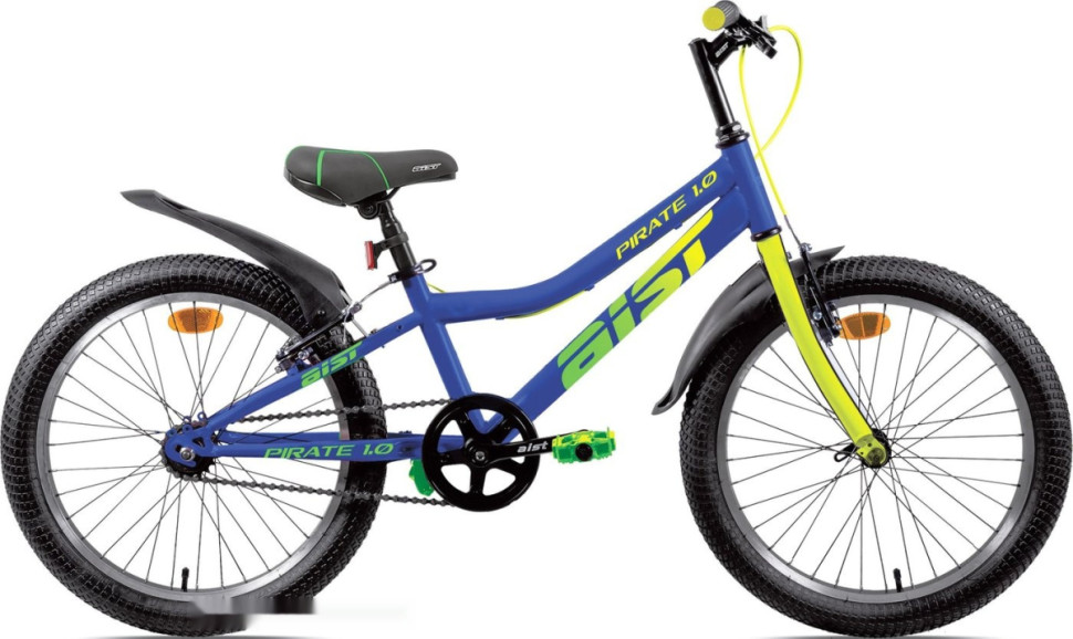 Детский велосипед Aist Pirate 1.0 2025 (разобранный, синий)