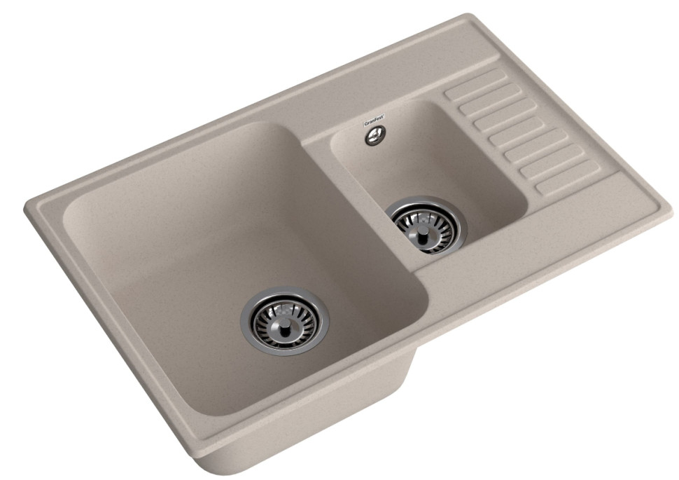 Кухонная мойка GranFest QUARZ QUARZ Z-21K (песочный)