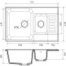 Кухонная мойка GranFest QUARZ QUARZ Z-21K (песочный)