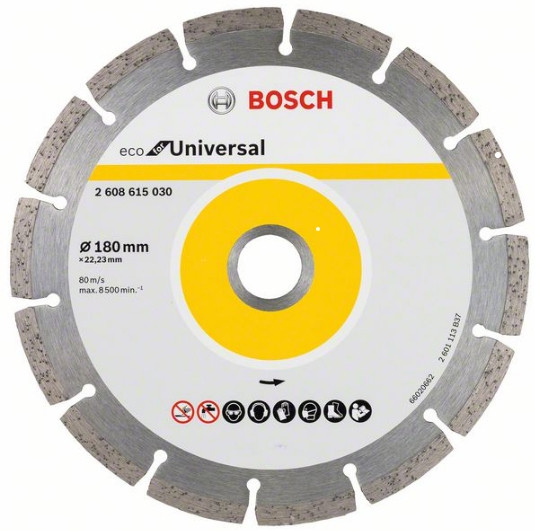 Алмазный диск Bosch Eco for Universal 180мм