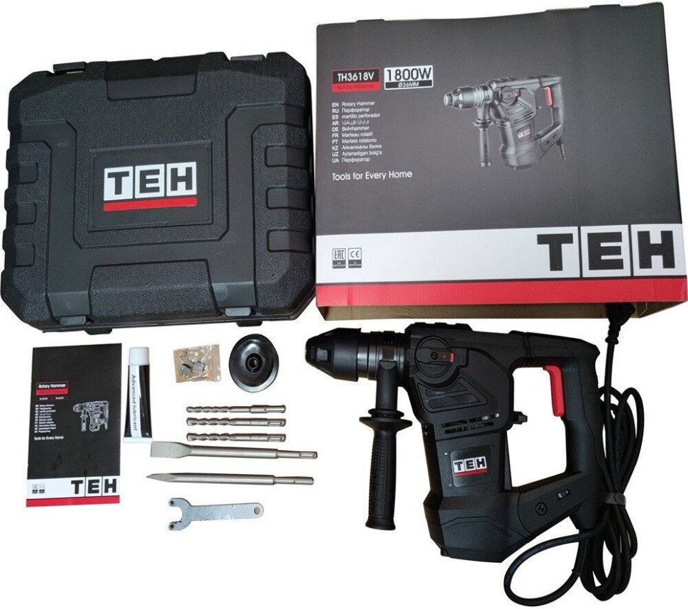 Перфоратор TEH TH3618V (кейс)