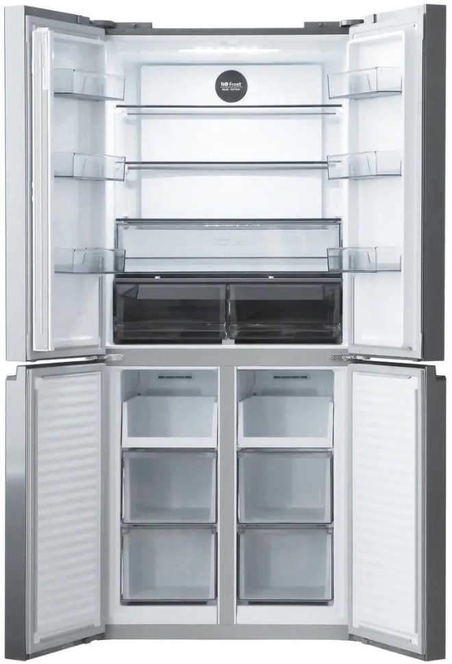 Четырёхдверный холодильник CENTEK CT-1744 Gray