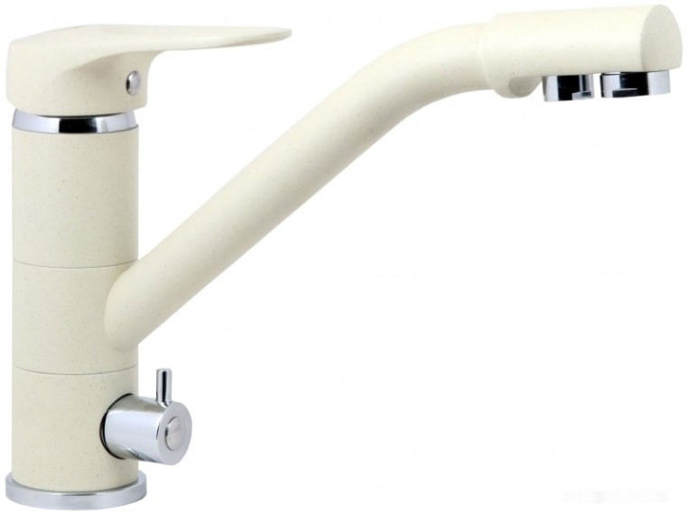 Смеситель Zorg Tempo (слоновая кость)