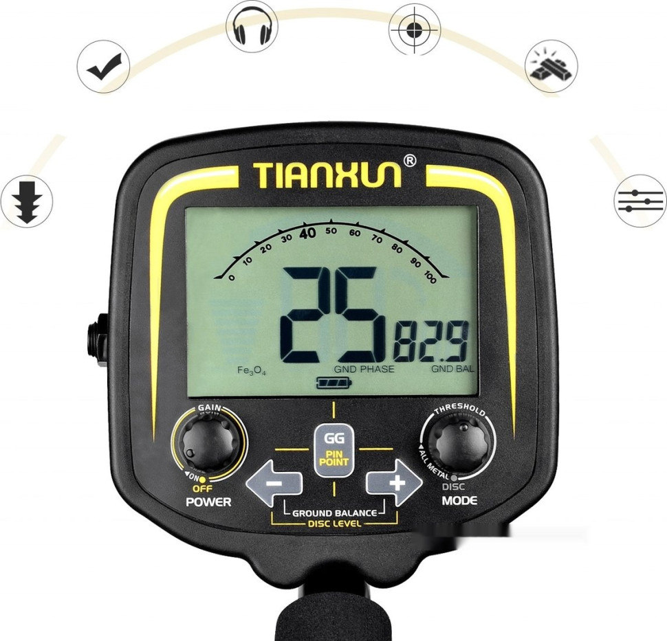 Металлоискатель Tianxun TX-850RU Металлоискатель Tianxun TX-850RU