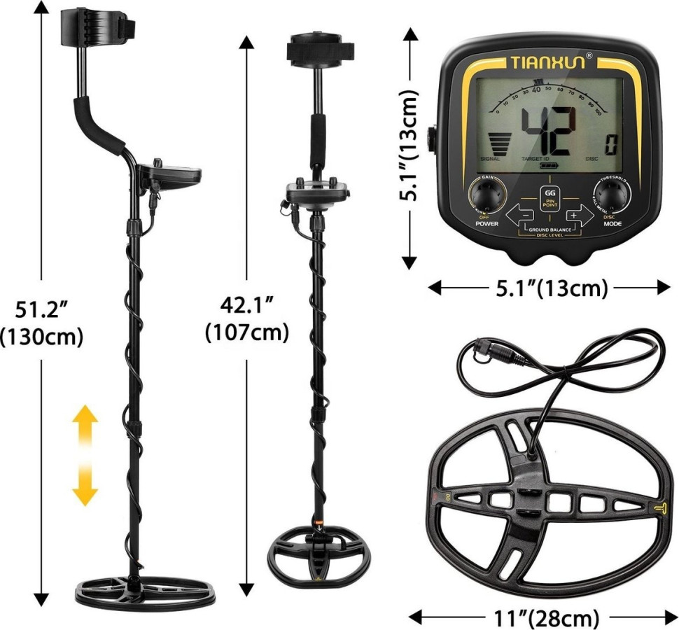 Металлоискатель Tianxun TX-850RU Металлоискатель Tianxun TX-850RU