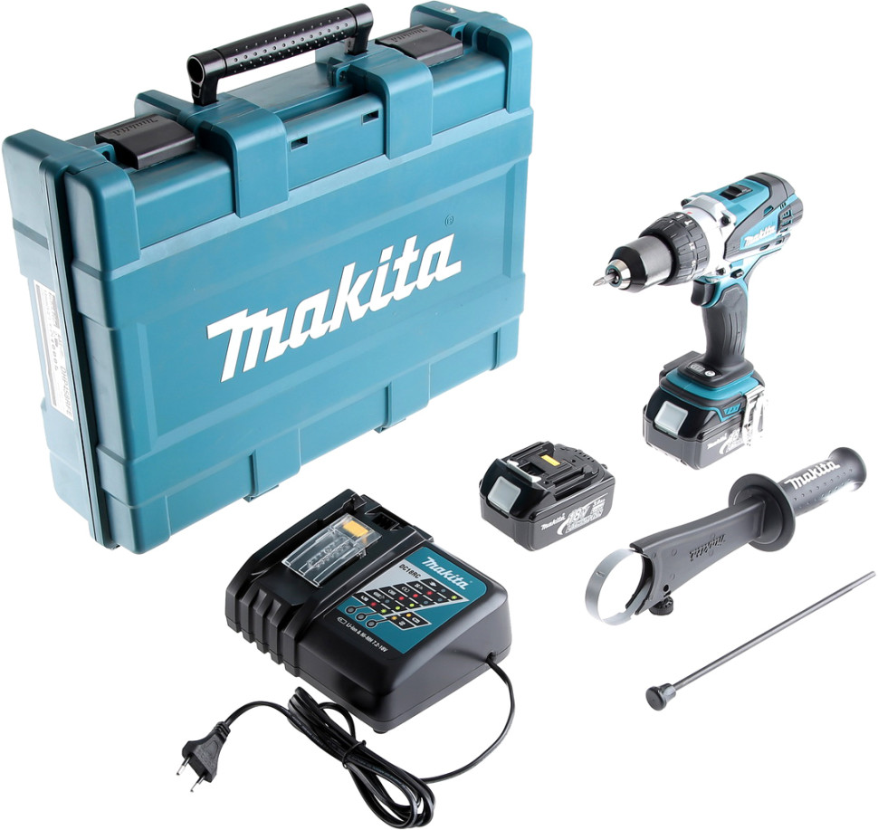 Дрель-шуруповерт Makita DHP458RFE Дрель-шуруповерт Makita DHP458RFE