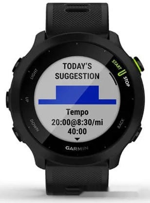 Умные часы Garmin Forerunner 55 (черный)