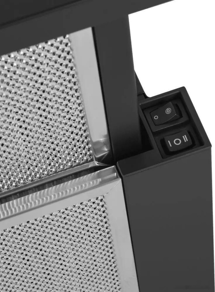 Вытяжка Maunfeld Clyde 50 (черное стекло) Вытяжка Maunfeld Clyde 50 (черное стекло)