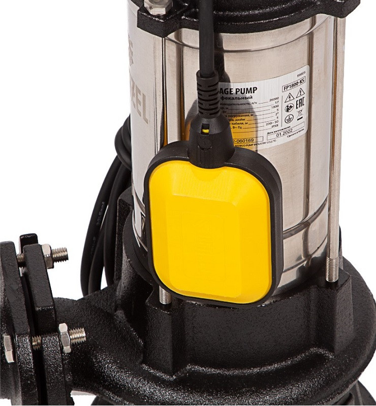 Фекальный насос Denzel FP1800KS Фекальный насос Denzel FP1800KS