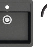 Кухонная мойка Berge BR-5750 + Like F8007122 (черный) Кухонная мойка Berge BR-5750 + Like F8007122 (черный)