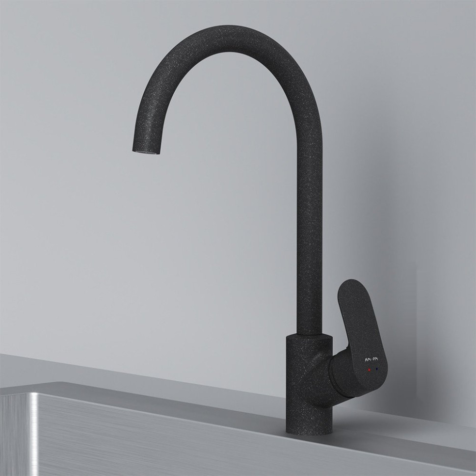 Кухонная мойка Berge BR-5750 + Like F8007122 (черный) Кухонная мойка Berge BR-5750 + Like F8007122 (черный)