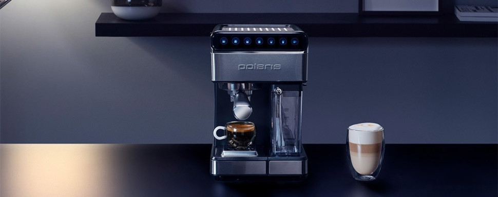 Рожковая помповая кофеварка Polaris PCM 1535E Adore Cappuccino Рожковая помповая кофеварка Polaris PCM 1535E Adore Cappuccino