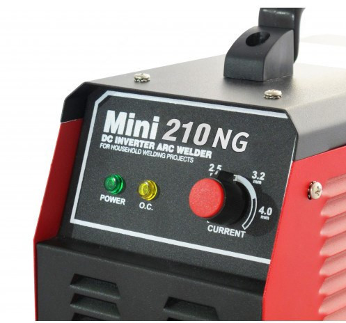 Сварочный инвертор Mitech Mini 210 NG (кейс) Сварочный инвертор Mitech Mini 210 NG (кейс)