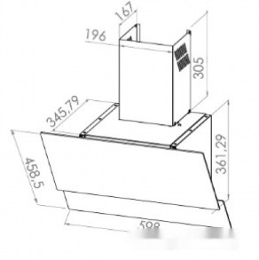Вытяжка Schtoff Valencia 60 (черный)