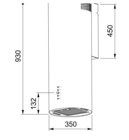 Вытяжка Franke Axis 35 BK 335.0706.918