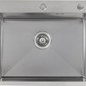 Кухонная мойка Basic CL DS Decor 60x50 (сатин, коландер, дозатор)