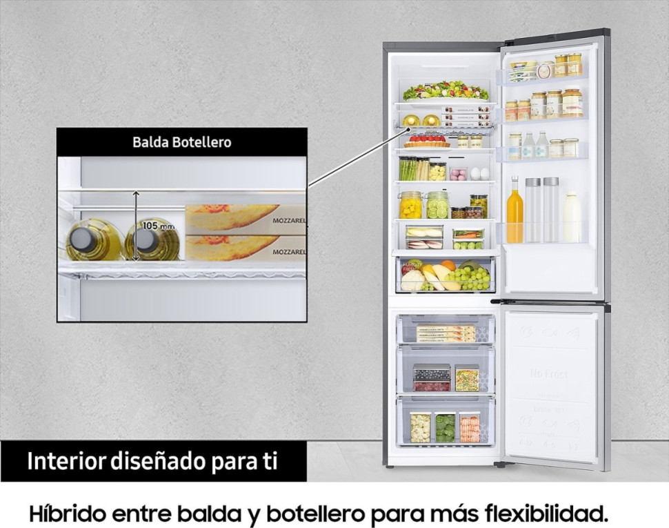 Холодильник Samsung RB38C602DSA/EF Холодильник Samsung RB38C602DSA/EF