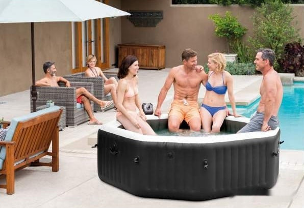 Бассейн INTEX Jet & Bubble Deluxe 28458 (201x71) Бассейн INTEX Jet & Bubble Deluxe 28458 (201x71)