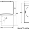Стиральная машина Maunfeld MFWM128WH053 Стиральная машина Maunfeld MFWM128WH053