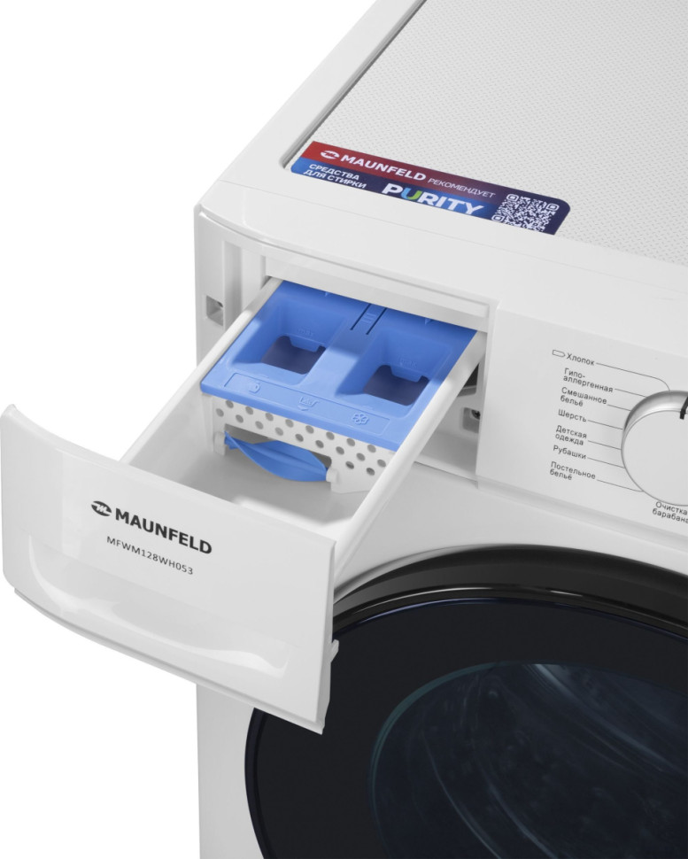 Стиральная машина Maunfeld MFWM128WH053 Стиральная машина Maunfeld MFWM128WH053