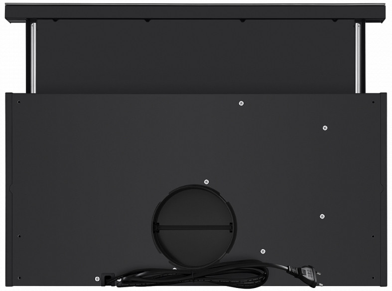 Вытяжка HOMSair Flat 60 Glass (черный) Вытяжка HOMSair Flat 60 Glass (черный)