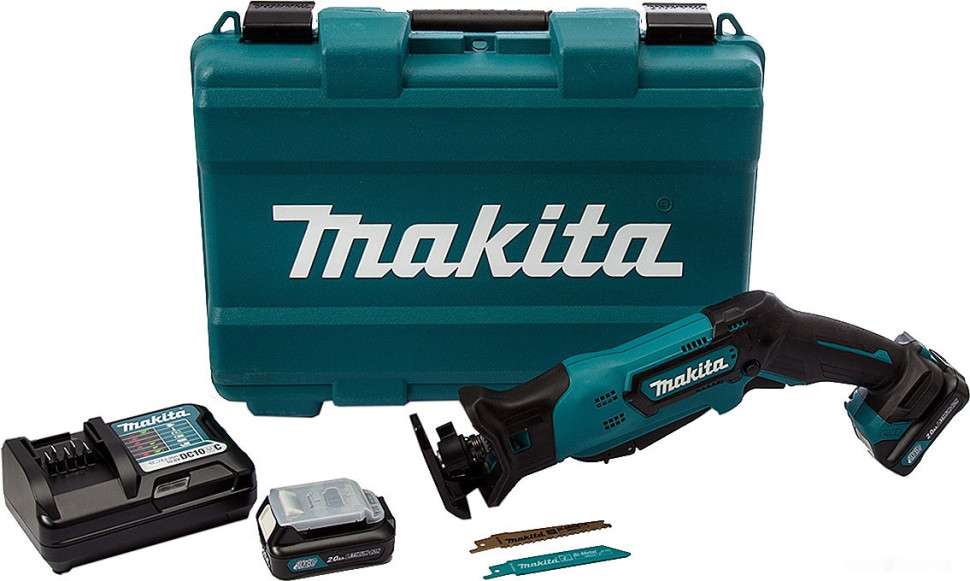 Сабельная пила Makita JR103DWAE (с 2-мя АКБ, кейс)