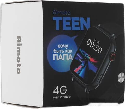 Детские умные часы Aimoto Teen (черный) Детские умные часы Aimoto Teen (черный)