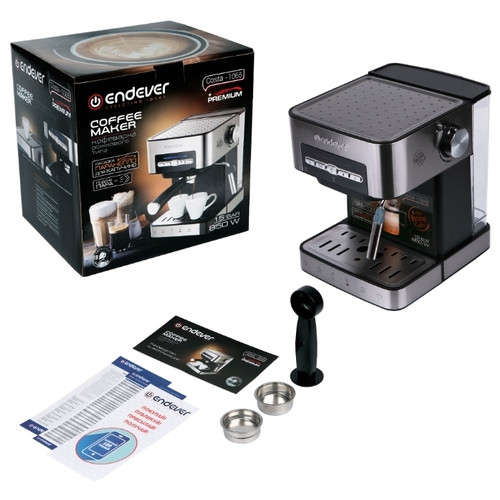 Кофеварка рожковая Endever Costa-1065 Кофеварка рожковая Endever Costa-1065