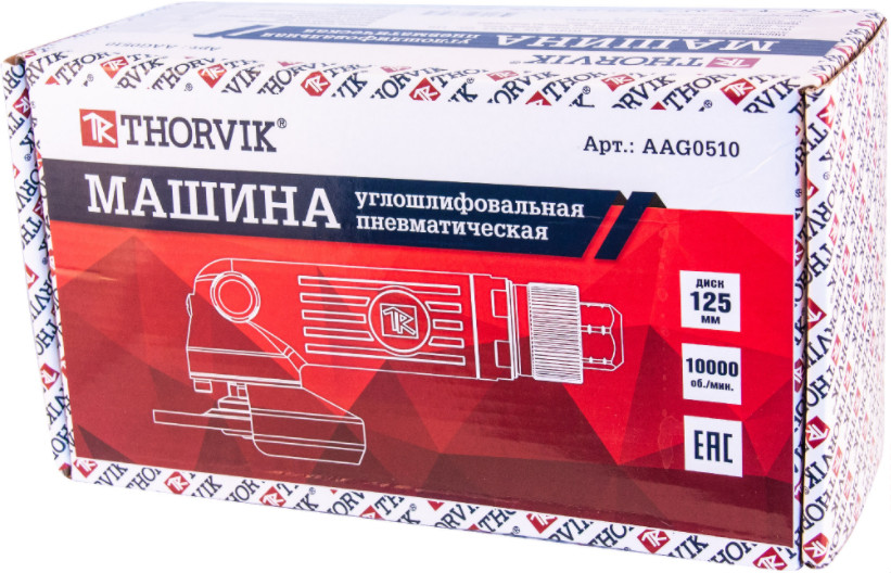 Угловая пневмошлифмашинка Thorvik AAG0510 Угловая пневмошлифмашинка Thorvik AAG0510