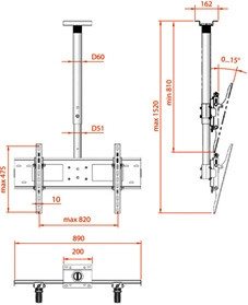 Кронштейн Electric Light КБ-01-35