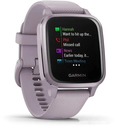 Умные часы Garmin Venu Sq (орхидея)