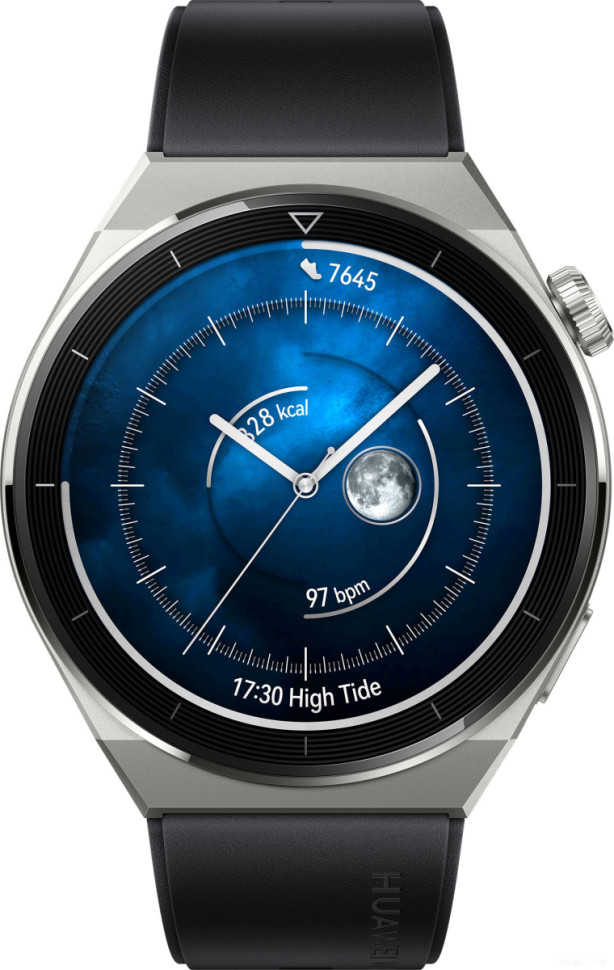 Умные часы Huawei Watch GT 3 Pro Titanium 46 мм (серый/черный) Умные часы Huawei Watch GT 3 Pro Titanium 46 мм (серый/черный)
