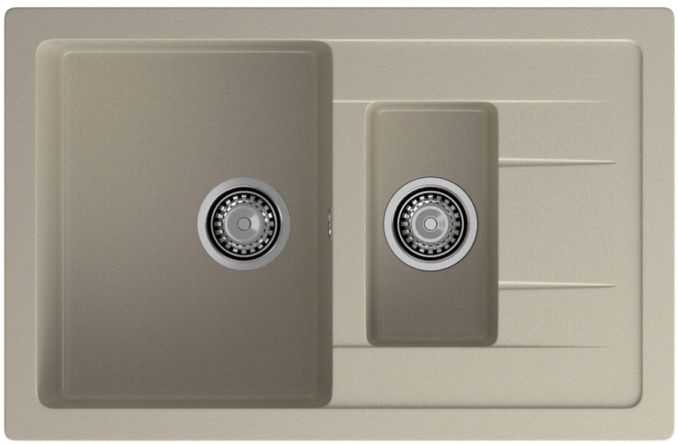 Кухонная мойка GranFest GF-Q775KL (топаз)