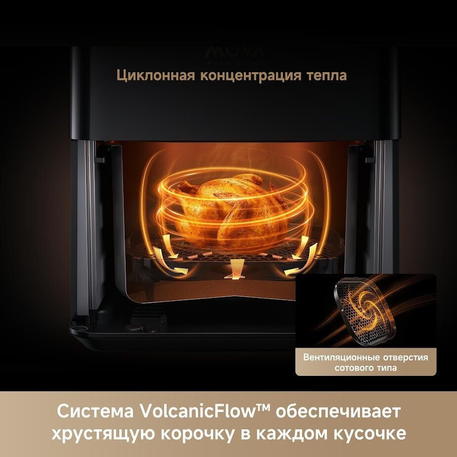 Аэрогриль Trouver Air Fryer Metalish AF10 Pro (черный) Аэрогриль Trouver Air Fryer Metalish AF10 Pro (черный)