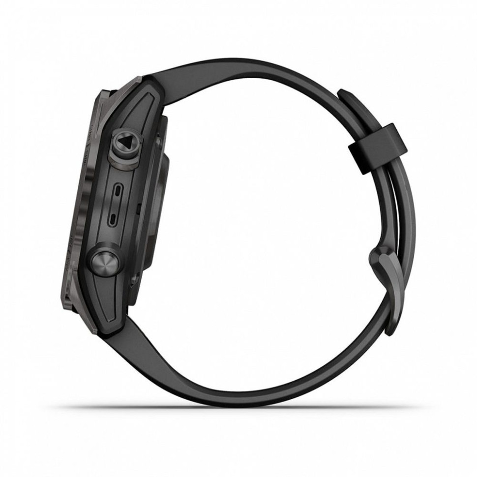 Умные часы Garmin Fenix 7S Pro Solar (серебро/графит)