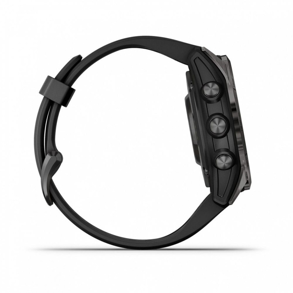 Умные часы Garmin Fenix 7S Pro Solar (серебро/графит)