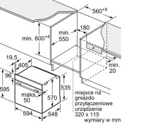 Духовой шкаф Bosch HBG539EB0