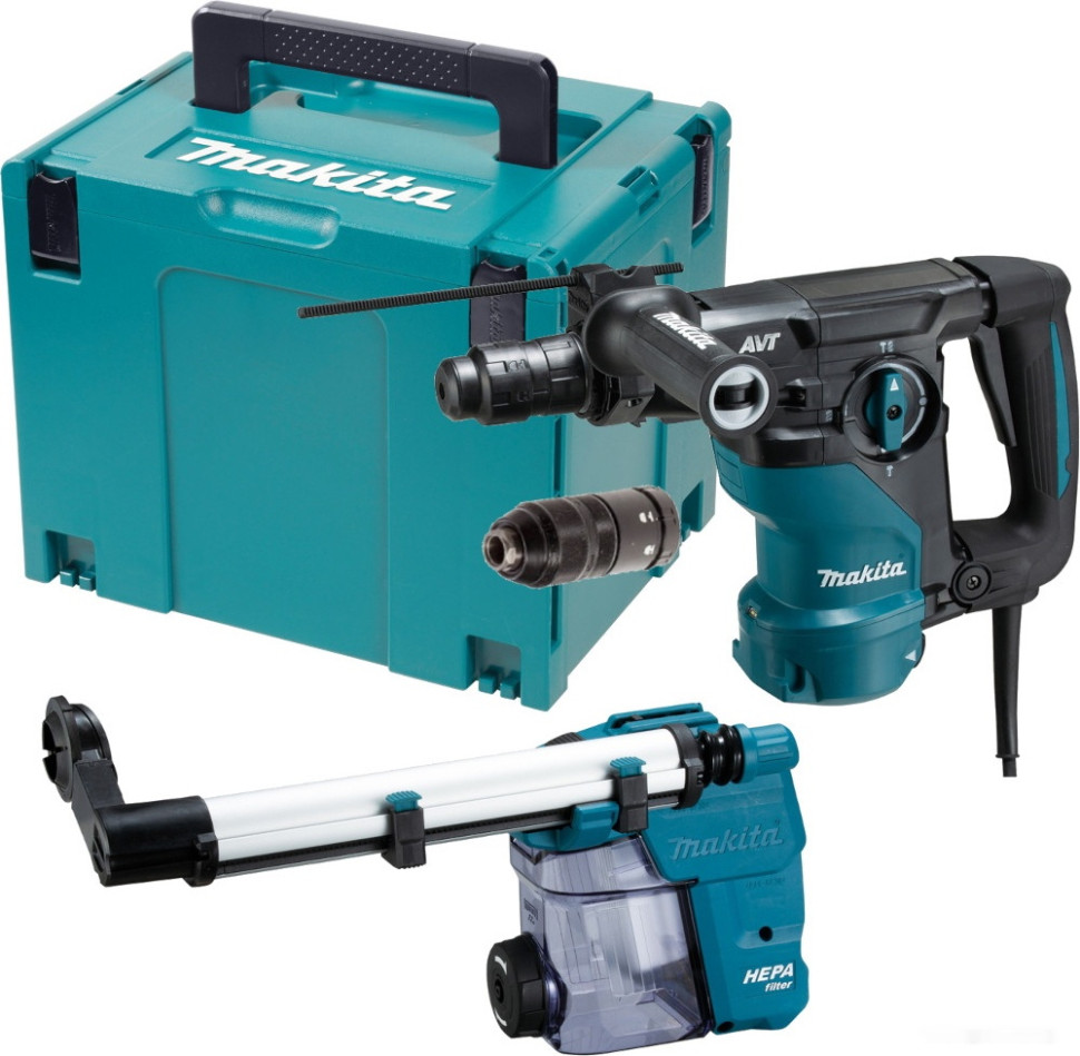 Перфоратор Makita HR3012FCWJ (с системой пылеудаления) Перфоратор Makita HR3012FCWJ (с системой пылеудаления)