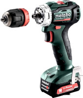 Дрель-шуруповерт Metabo PowerMaxx BS 12 BL Q 601039500 (с 2-мя АКБ 2 Ah, кейс)