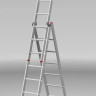Лестница-стремянка Новая Высота NV 223 алюминиевая трёхсекционная 3x10 ступеней Лестница-стремянка Новая Высота NV 223 алюминиевая трёхсекционная 3x10 ступеней